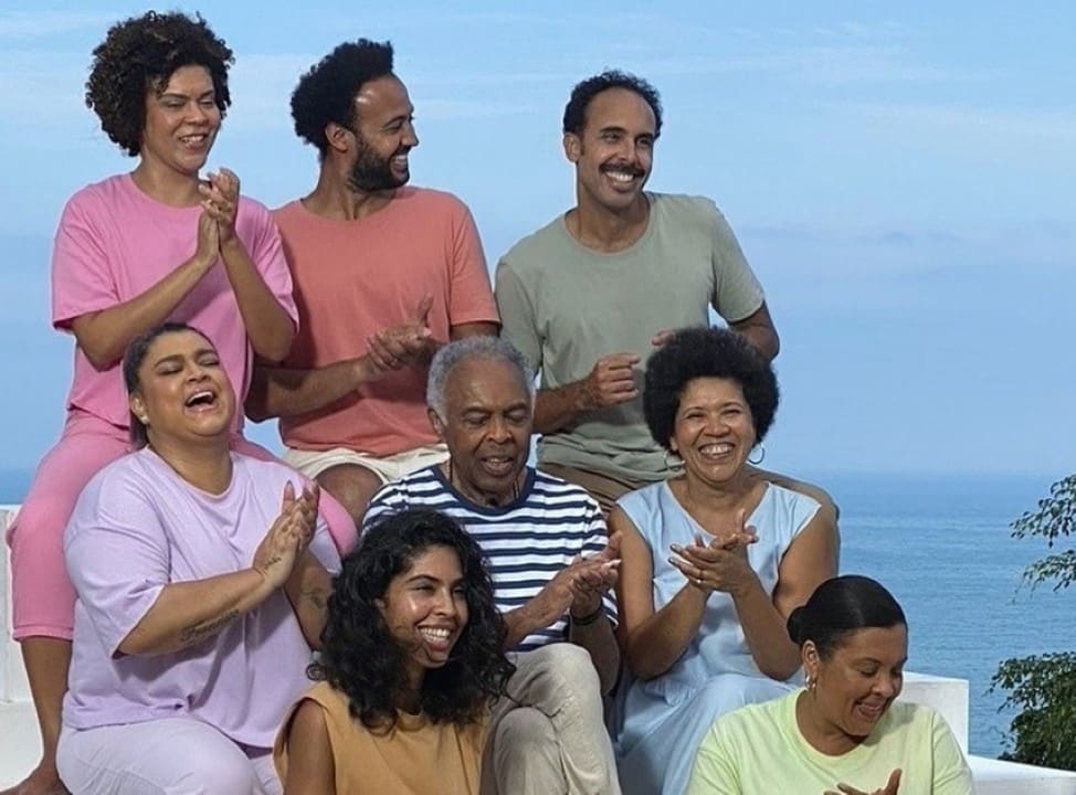 Gilberto Gil e seus filhos
