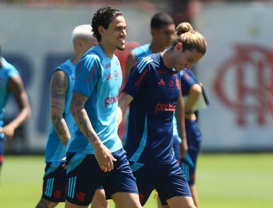 Pedro e Filipe Luís