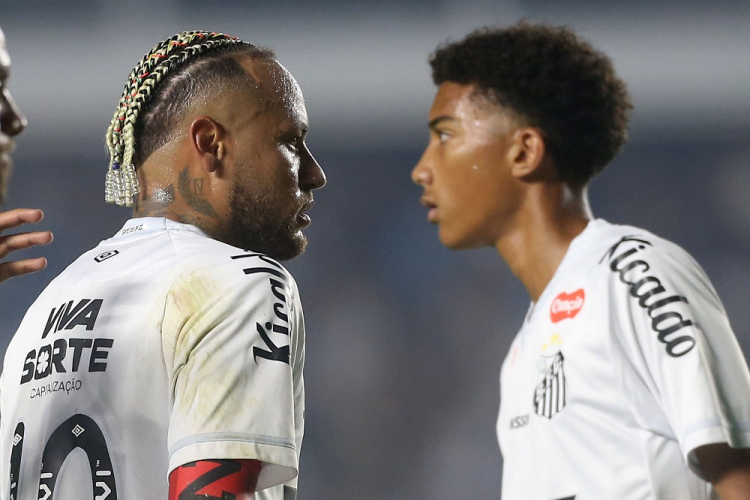 Neymar e Robinho. Jr.