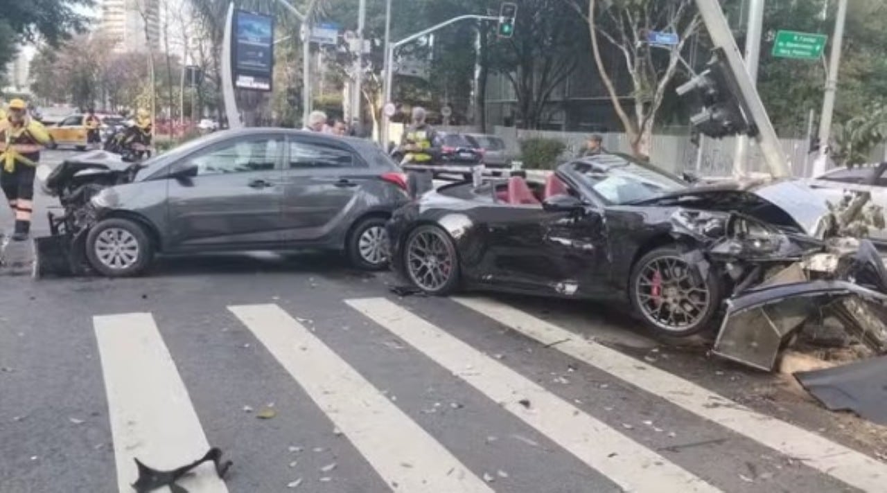 Bia Miranda e Gato Preto batem Porsche