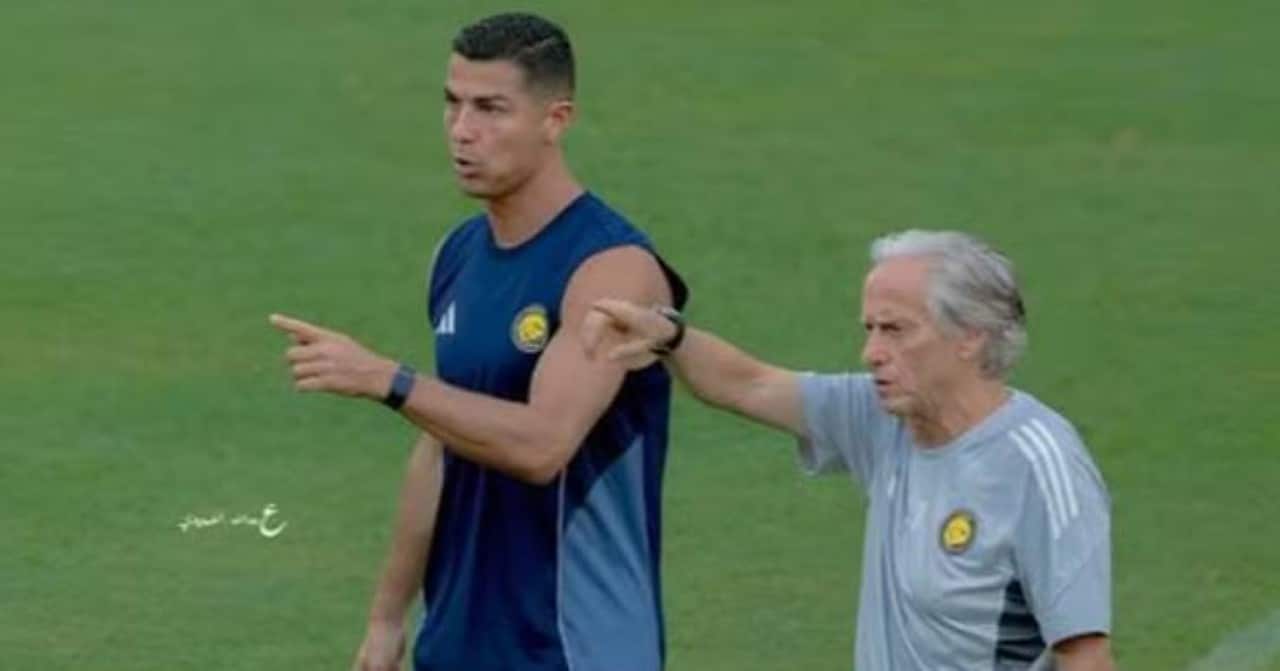 Cristiano Ronaldo e Jorge jesus